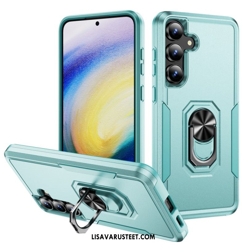 Kuori Samsung Galaxy S25 Fe Metalliefektinen Sormuspidike Suojakuori