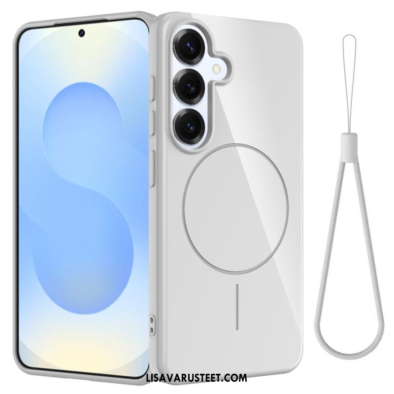 Kuori Samsung Galaxy S25 Fe Yhteensopiva Magsafen Kanssa Rannehihnalla