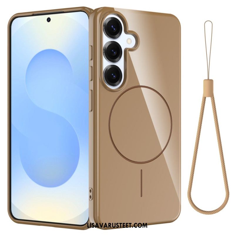 Kuori Samsung Galaxy S25 Fe Yhteensopiva Magsafen Kanssa Rannehihnalla