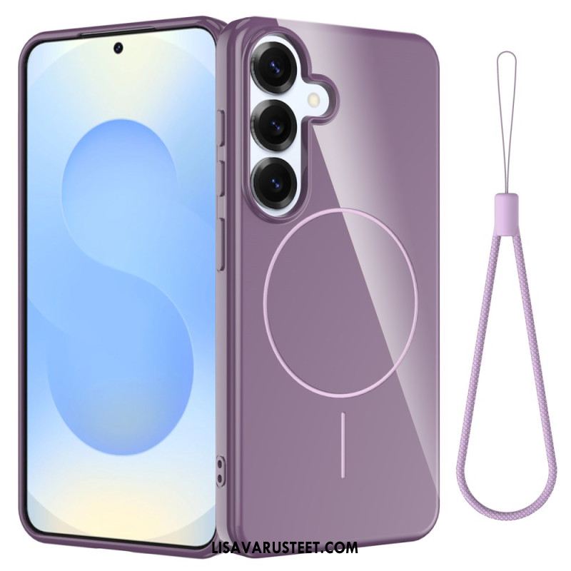 Kuori Samsung Galaxy S25 Fe Yhteensopiva Magsafen Kanssa Rannehihnalla