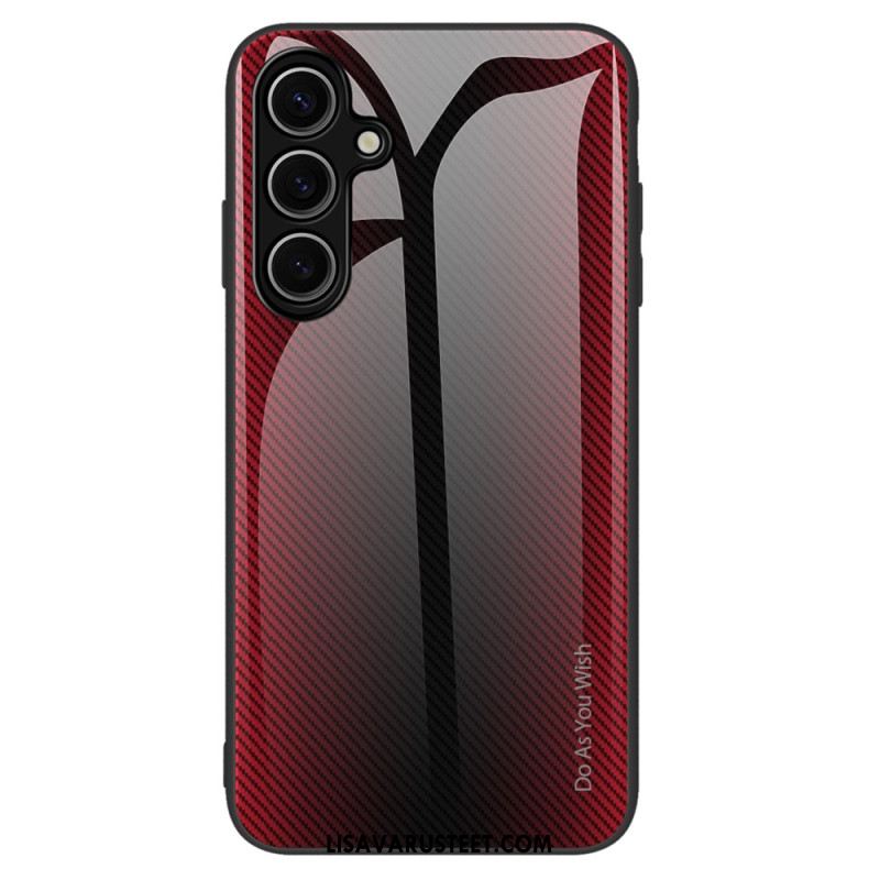 Kuori Samsung Galaxy S25 Plus 5g Karkaistua Lasia Hiilikuidulla