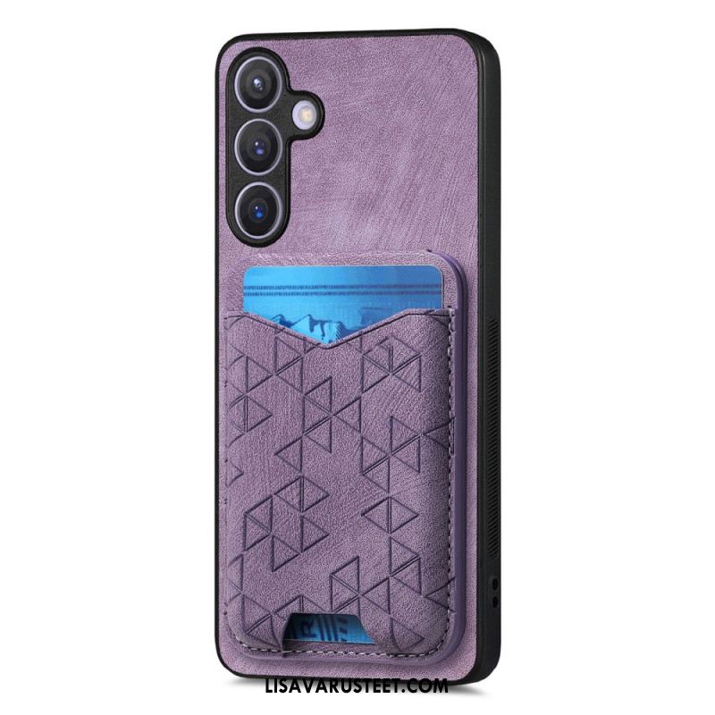 Kuori Samsung Galaxy S25 Plus 5g Korttikotelolla Ja Jalustalla Suojakuori