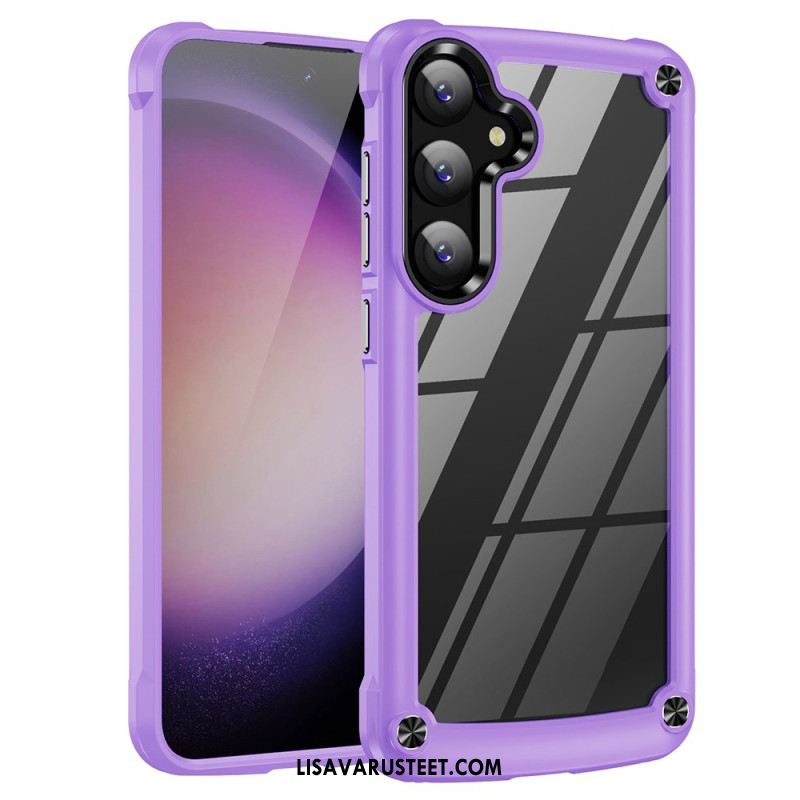 Kuori Samsung Galaxy S25 Plus 5g Läpinäkyvä Hybridi