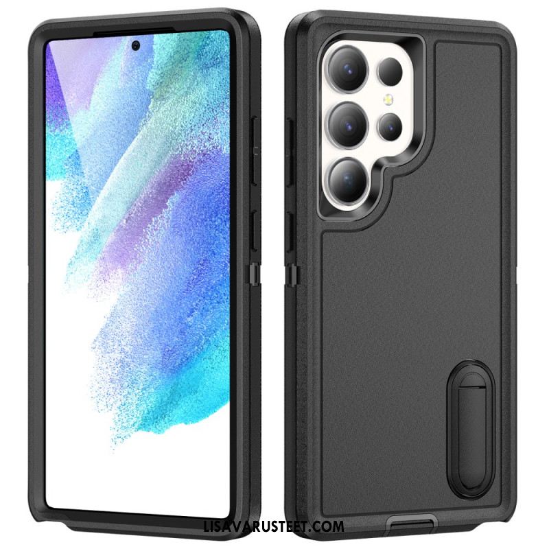 Kuori Samsung Galaxy S25 Ultra 5g 3-in-1-suoja Jalustalla Suojakuori