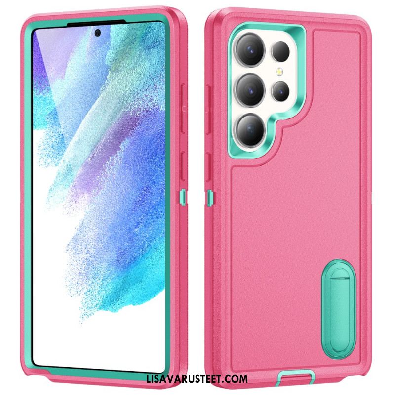 Kuori Samsung Galaxy S25 Ultra 5g 3-in-1-suoja Jalustalla Suojakuori