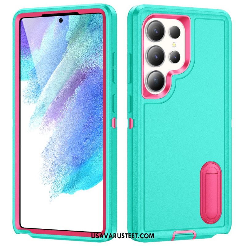 Kuori Samsung Galaxy S25 Ultra 5g 3-in-1-suoja Jalustalla Suojakuori