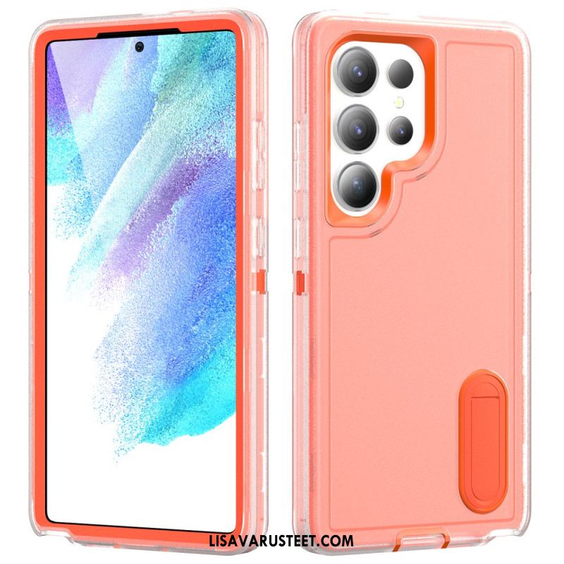 Kuori Samsung Galaxy S25 Ultra 5g 3-in-1-suoja Jalustalla Suojakuori