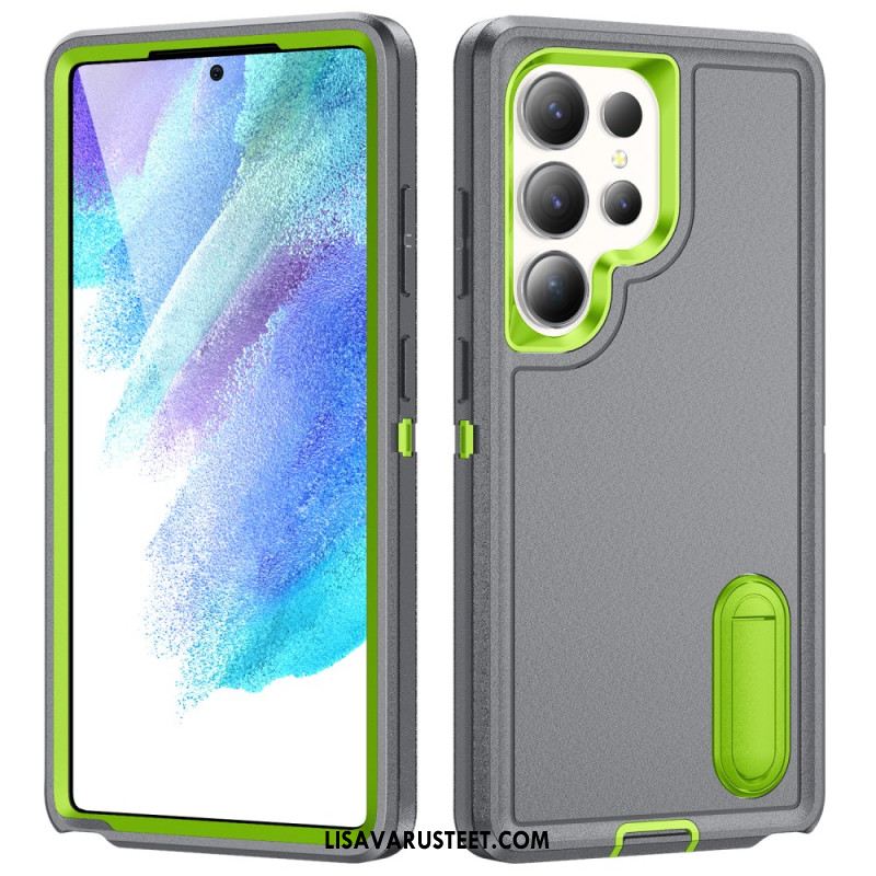 Kuori Samsung Galaxy S25 Ultra 5g 3-in-1-suoja Jalustalla Suojakuori