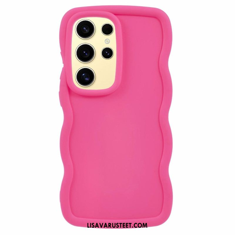 Kuori Samsung Galaxy S25 Ultra 5g Aaltopahvista Valmistettu Silikoni