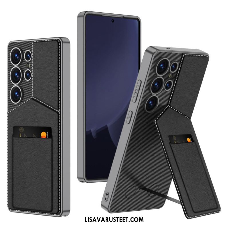 Kuori Samsung Galaxy S25 Ultra 5g Gkk-korttikotelo Ja Jalusta