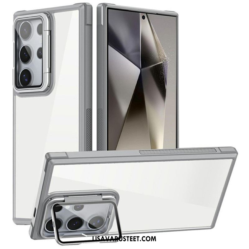 Kuori Samsung Galaxy S25 Ultra 5g Kestävä Sisäänrakennetulla Jalustalla