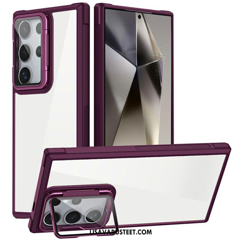 Kuori Samsung Galaxy S25 Ultra 5g Kestävä Sisäänrakennetulla Jalustalla