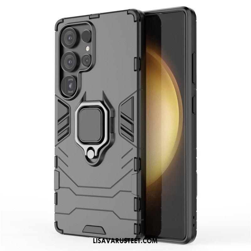 Kuori Samsung Galaxy S25 Ultra 5g Kestävä Sormuksenpidike Suojakuori