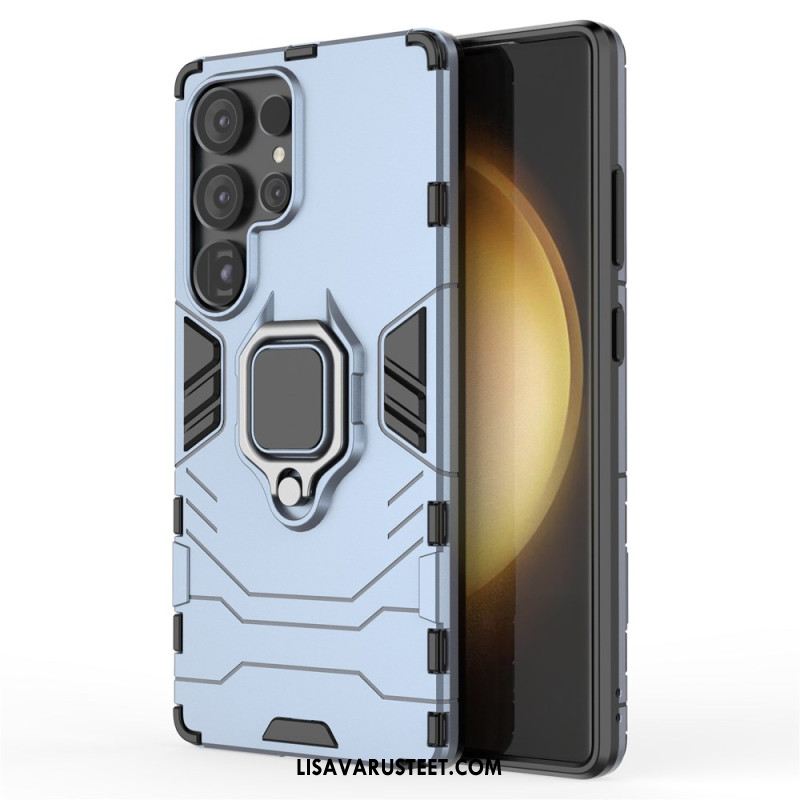 Kuori Samsung Galaxy S25 Ultra 5g Kestävä Sormuksenpidike Suojakuori