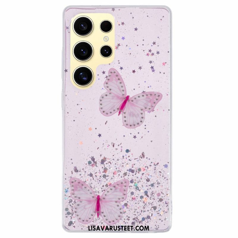 Kuori Samsung Galaxy S25 Ultra 5g Kimaltelevia Perhosia