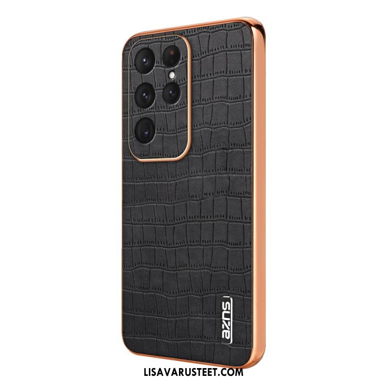 Kuori Samsung Galaxy S25 Ultra 5g Krokotiilikuvioinen Azns