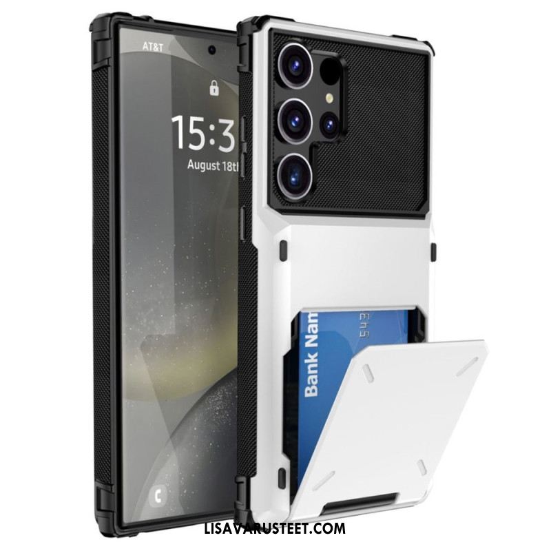 Kuori Samsung Galaxy S25 Ultra 5g Läpinäkyvä Korttikotelo