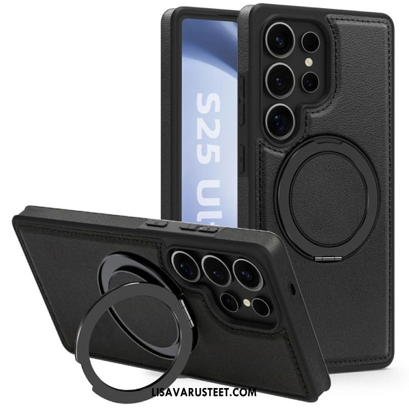 Kuori Samsung Galaxy S25 Ultra 5g Magneettinen Pyörivällä Jalustalla