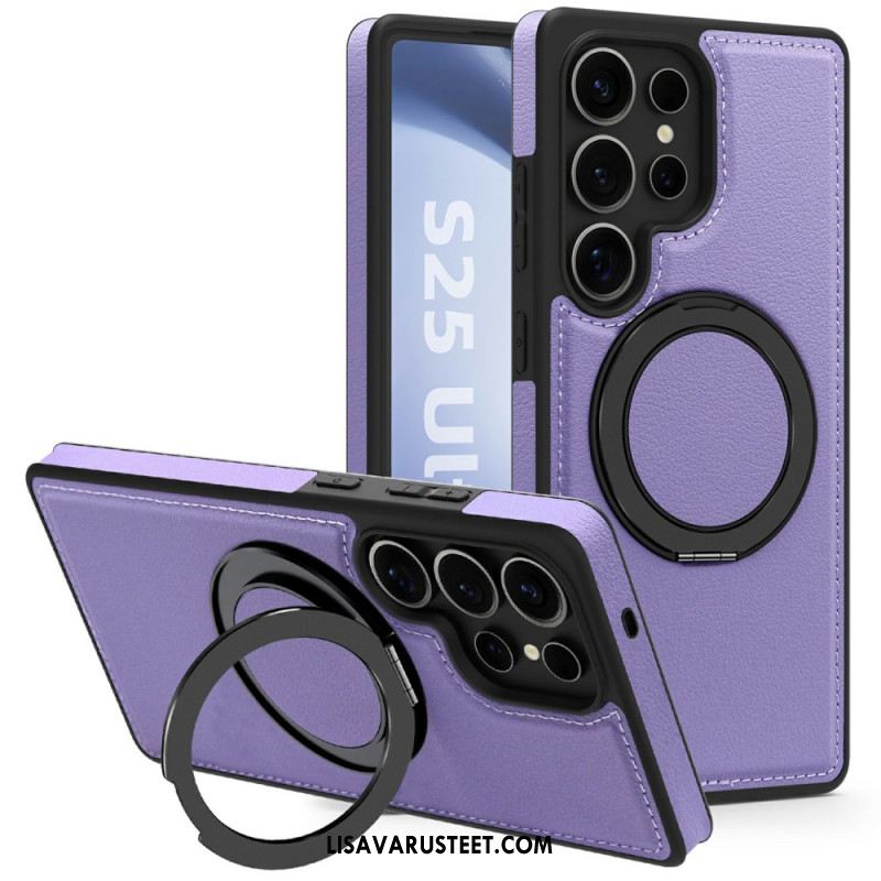 Kuori Samsung Galaxy S25 Ultra 5g Magneettinen Pyörivällä Jalustalla