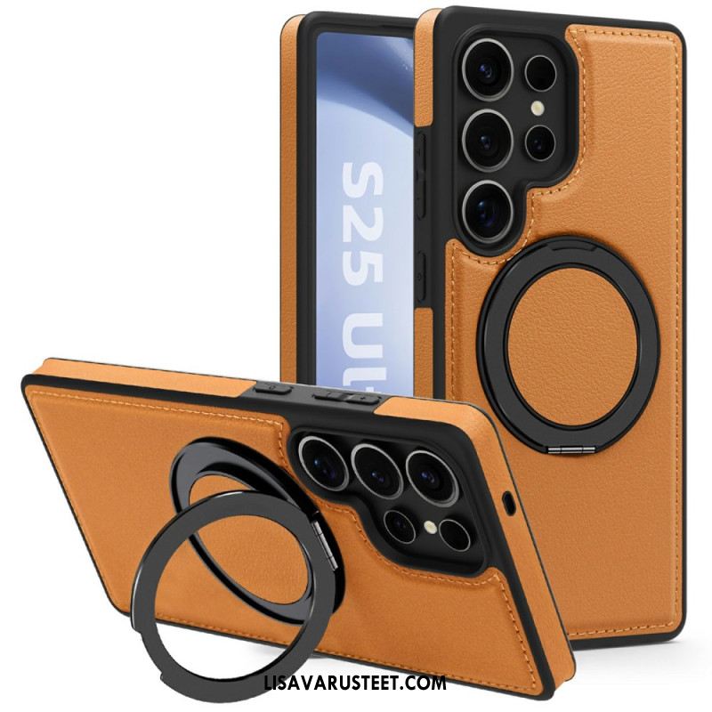 Kuori Samsung Galaxy S25 Ultra 5g Magneettinen Pyörivällä Jalustalla