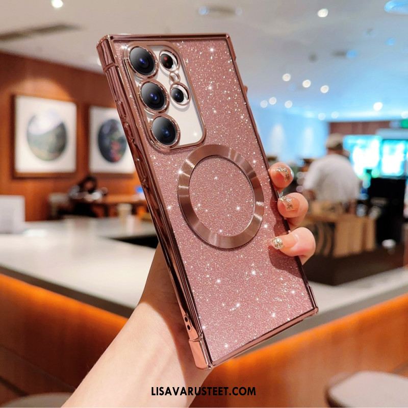 Kuori Samsung Galaxy S25 Ultra 5g Magsafe-yhteensopiva Kimallus Suojakuori