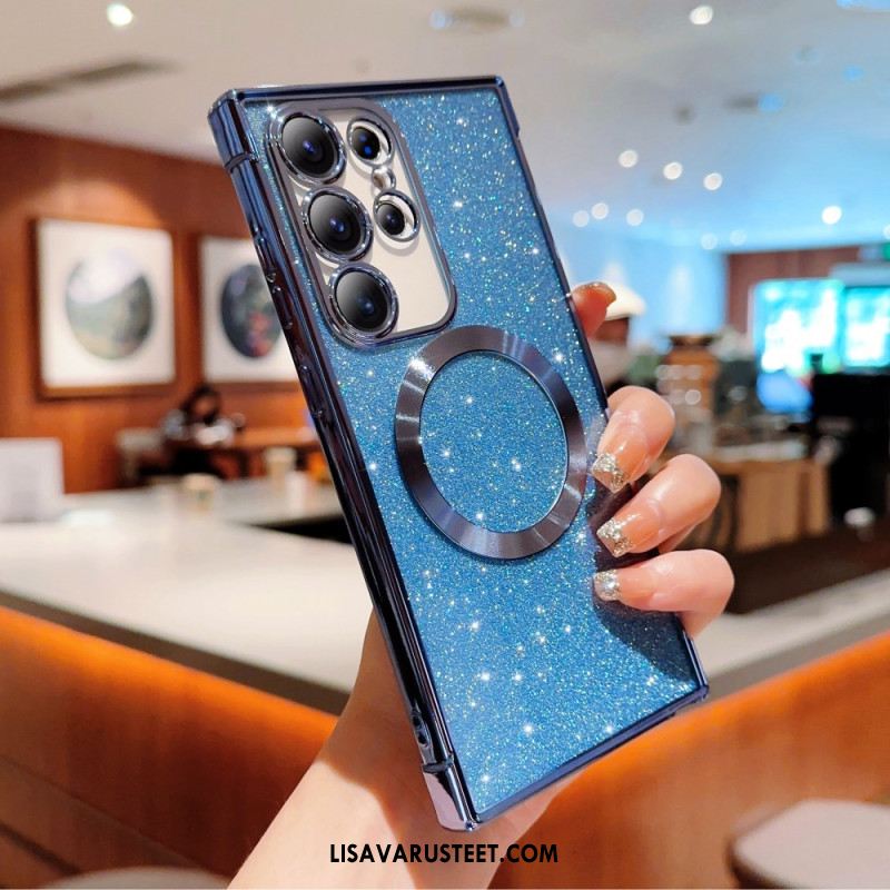 Kuori Samsung Galaxy S25 Ultra 5g Magsafe-yhteensopiva Kimallus Suojakuori