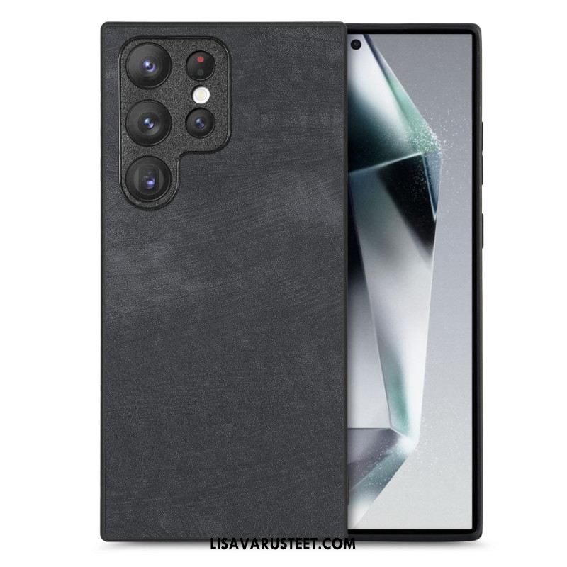 Kuori Samsung Galaxy S25 Ultra 5g Mokkanahkatyylinen