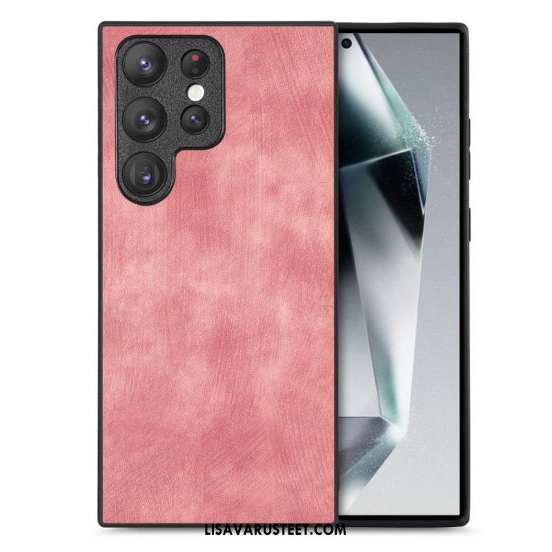 Kuori Samsung Galaxy S25 Ultra 5g Mokkanahkatyylinen