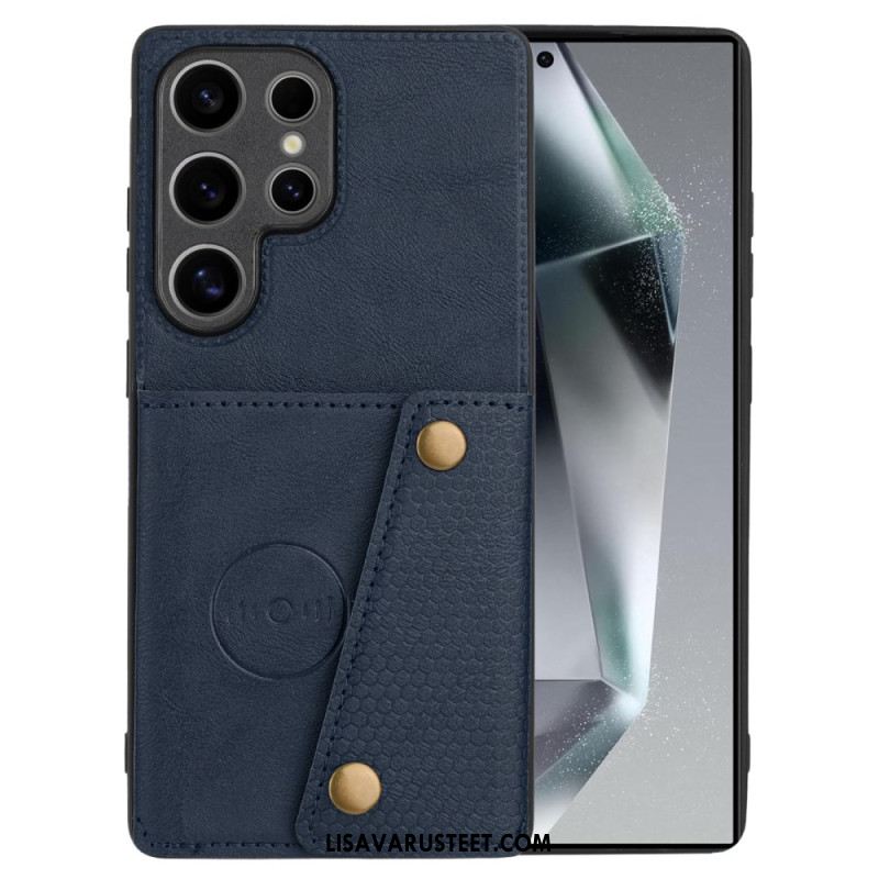 Kuori Samsung Galaxy S25 Ultra 5g Retrotyylinen Korttikotelo