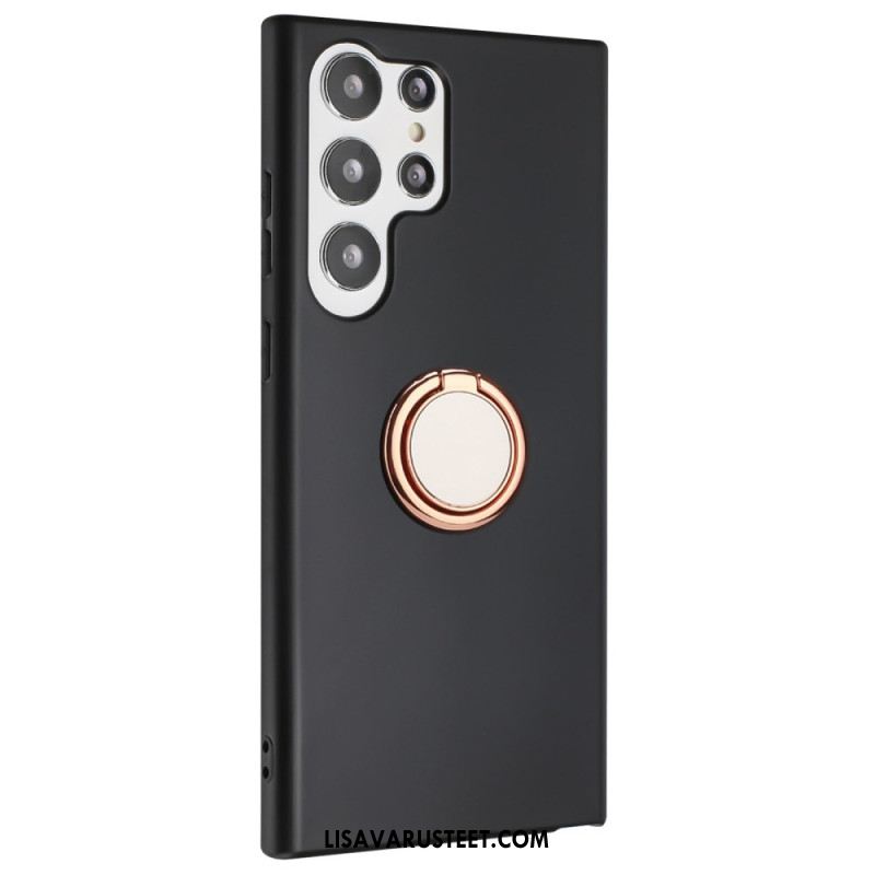 Kuori Samsung Galaxy S25 Ultra 5g Sormuksenpidike Ja Jalusta Suojakuori