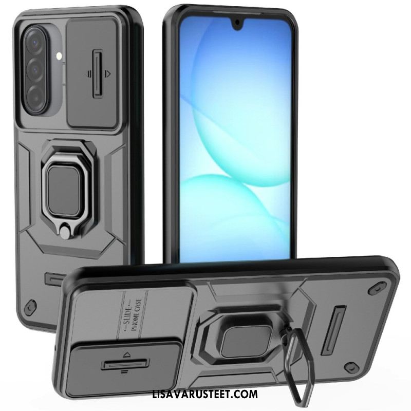 Kuori Samsung Galaxy S26 Kestävä Rengaskotelo Jalustalla Suojakuori