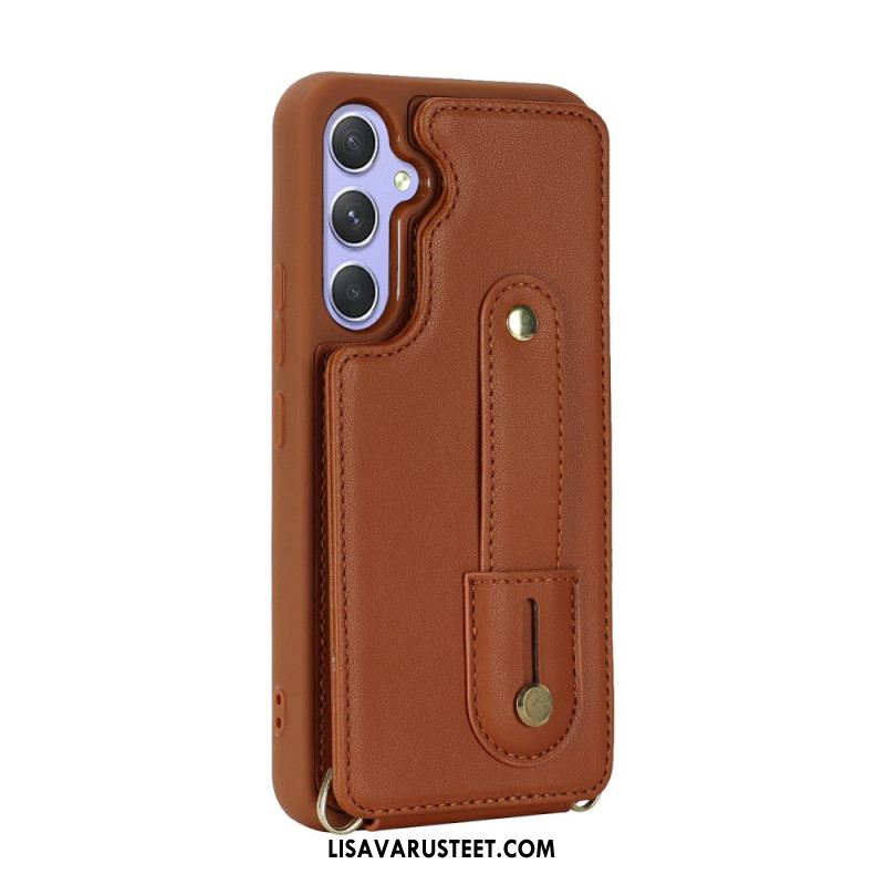 Kuori Samsung Galaxy S26 Korttikotelo Ja Olkahihna