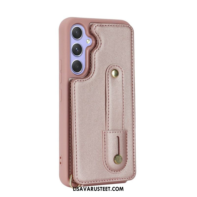 Kuori Samsung Galaxy S26 Korttikotelo Ja Olkahihna