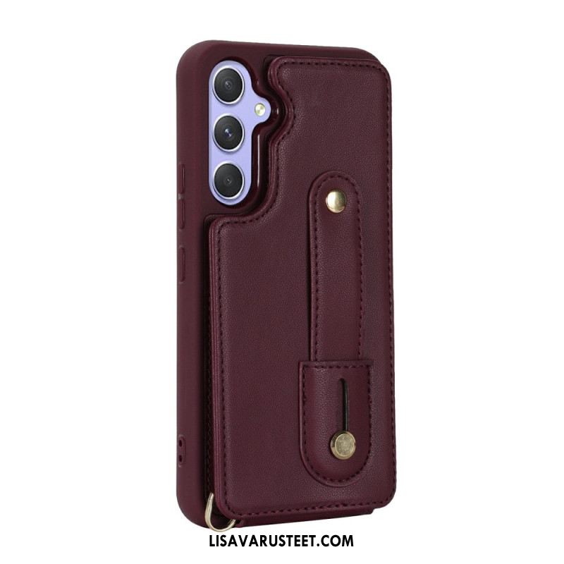 Kuori Samsung Galaxy S26 Korttikotelo Ja Olkahihna