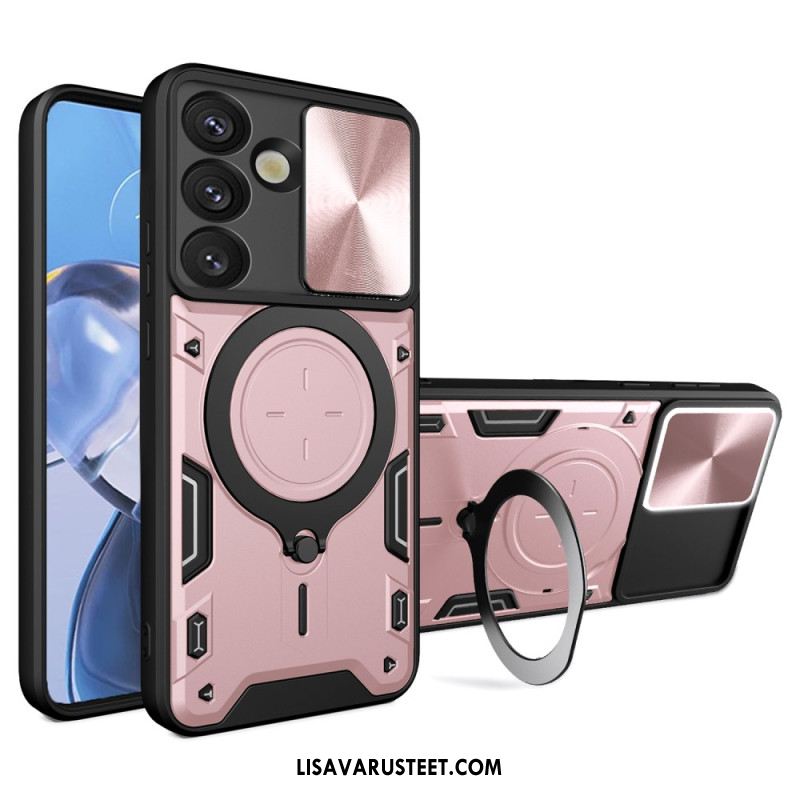 Kuori Samsung Galaxy S26 Liukuva Kamerajalusta Ja Kansi Suojakuori