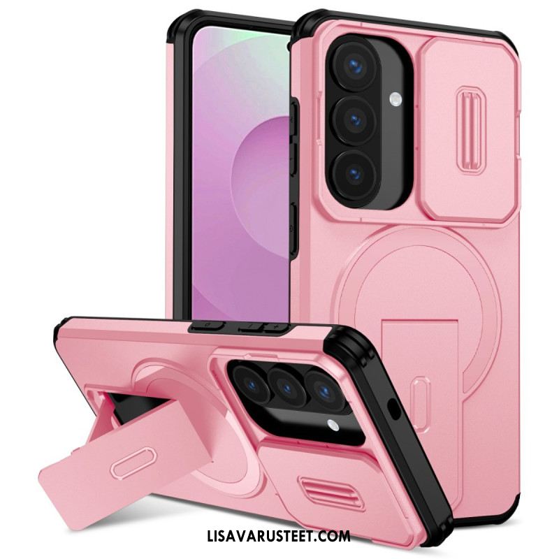 Kuori Samsung Galaxy S26 Liukuva Magneettinen Jalusta Ja Kameran Suojus