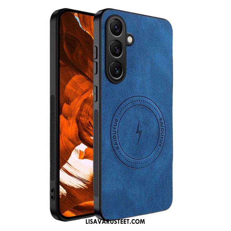 Kuori Samsung Galaxy S26 Nahkaefektimagneettinen