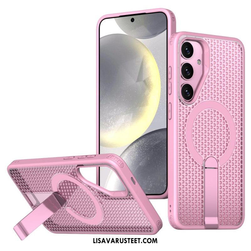 Kuori Samsung Galaxy S26 Plus Magneettinen Ruudukkokuvioinen