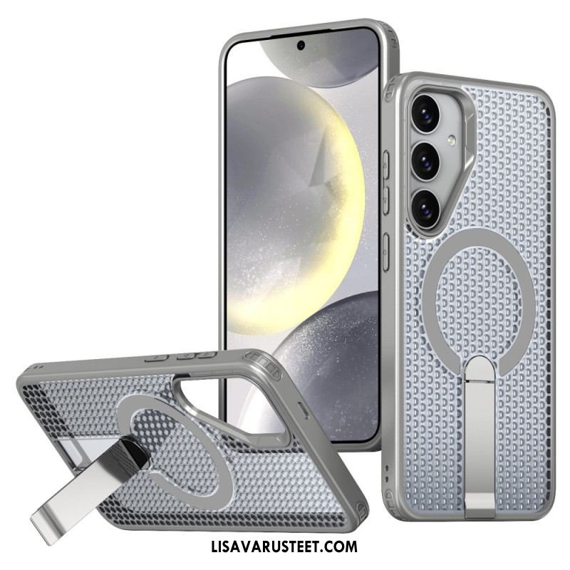 Kuori Samsung Galaxy S26 Plus Magneettinen Ruudukkokuvioinen