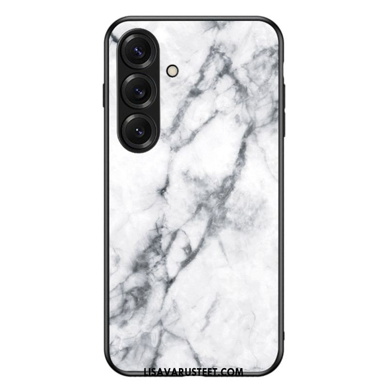 Kuori Samsung Galaxy S26 Plus Marmorikuvioinen Karkaistu Lasi