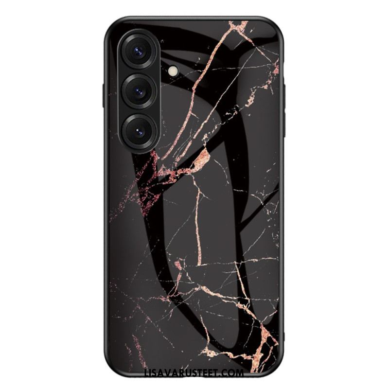 Kuori Samsung Galaxy S26 Plus Marmorikuvioinen Karkaistu Lasi