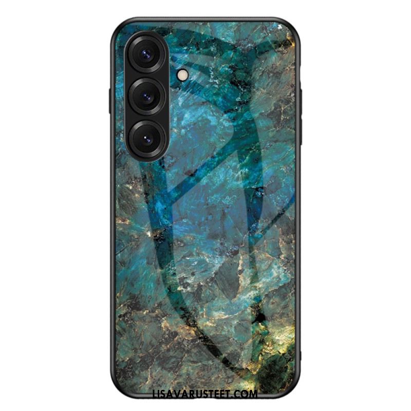 Kuori Samsung Galaxy S26 Plus Marmorikuvioinen Karkaistu Lasi