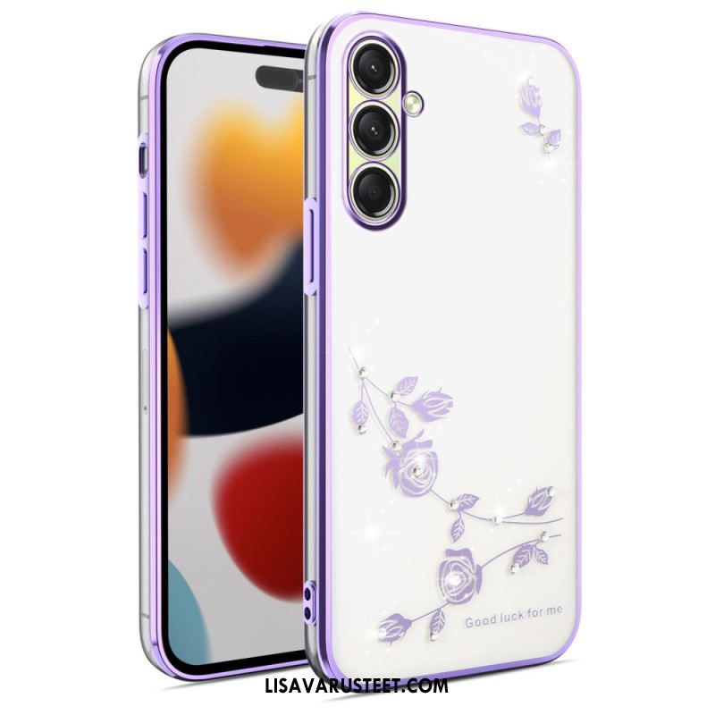 Kuori Samsung Galaxy S26 Strasseja Ja Kukkia Kadem