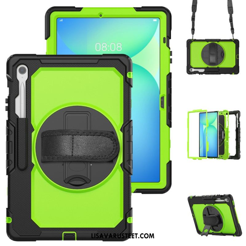 Kuori Samsung Galaxy Tab S10 Fe Plus Erittäin Kestävä Olkahihnalla Suojakuori