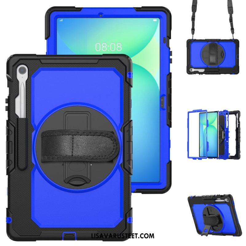 Kuori Samsung Galaxy Tab S10 Fe Plus Erittäin Kestävä Olkahihnalla Suojakuori