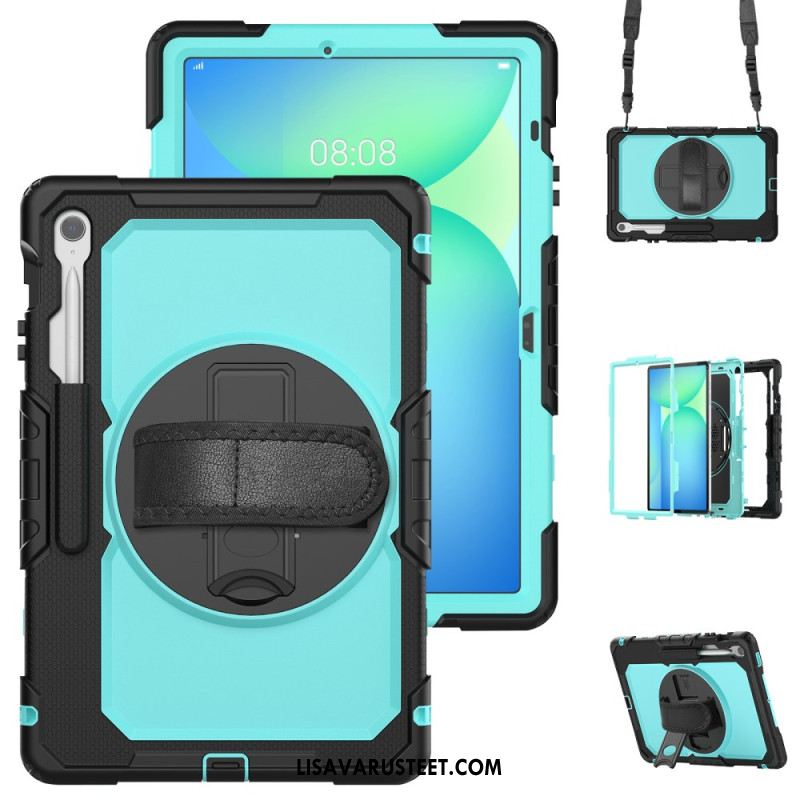 Kuori Samsung Galaxy Tab S10 Fe Plus Erittäin Kestävä Olkahihnalla Suojakuori