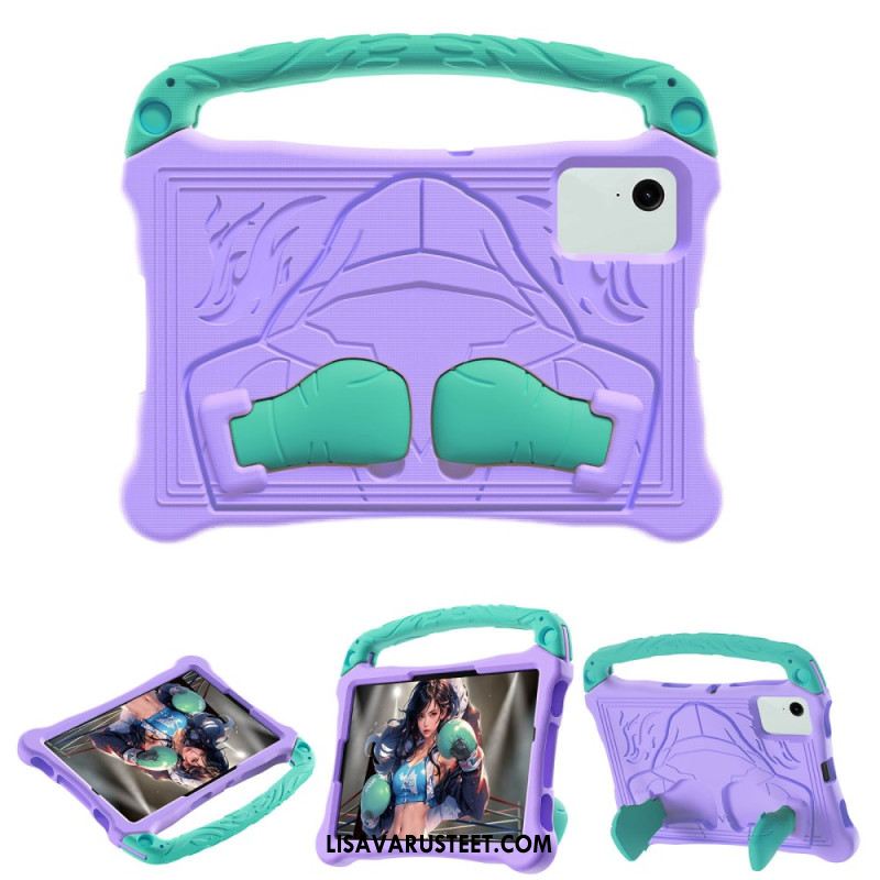 Kuori Samsung Galaxy Tab S10 Lite Eva Kahvalla Ja Tuilla