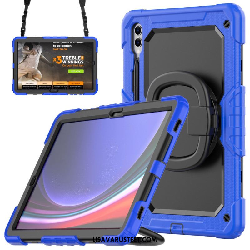 Kuori Samsung Galaxy Tab S10 Plus Erittäin Kestävä Suoja Kynäpidikkeellä Ja Olkahihnalla