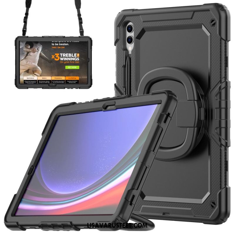 Kuori Samsung Galaxy Tab S10 Ultra Ensiluokkainen Suoja Olkahihnalla