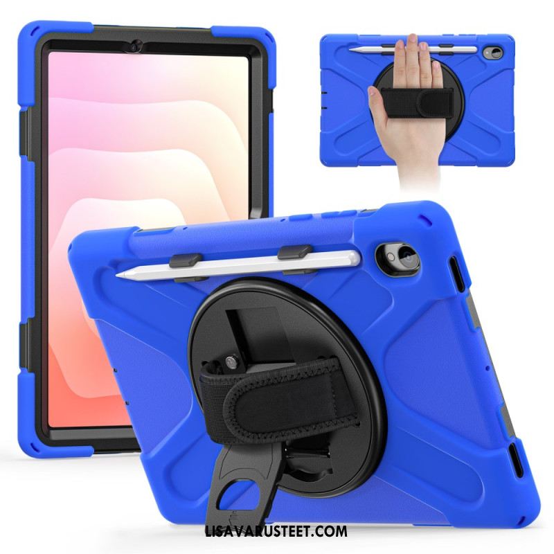 Kuori Samsung Galaxy Tab S11 Erittäin Kestävä Kynätelineellä Ja Olkahihnalla